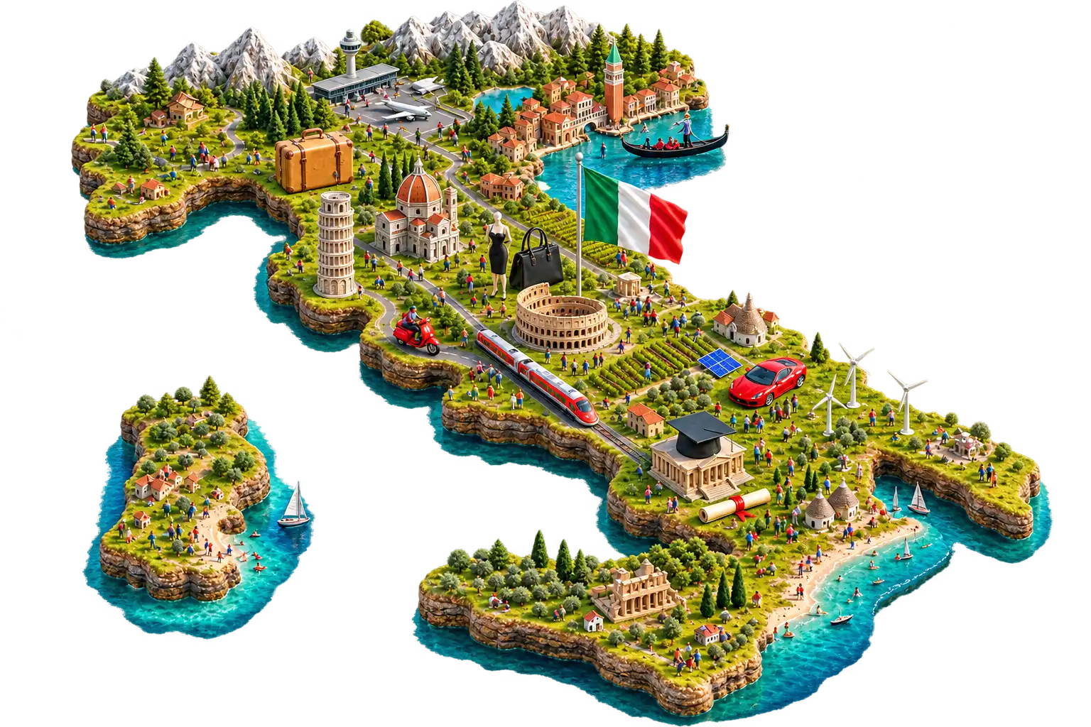 تقشه ایتالیا